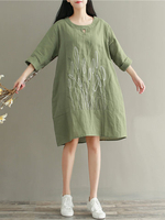 Ethnic Casual Loose Dresses