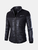 European American Style Casual Fashion Thicken Warm Padded Jacket for Men