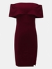 Evening Party Off Shoulder Package Hip Mini Dress