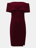 Evening Party Off Shoulder Package Hip Mini Dress