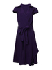Evening Party Solid Sexy V-Neck Belt Dress