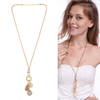 Exquisite High-Grade Alloy Flower Pendant Clavicle Necklace