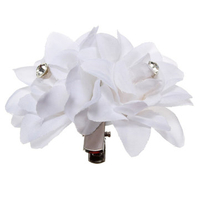 Fancy Hair Bun Flower Clip Pin Bridal Wedding Prom Party