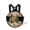Fashion 3D Crevice Roar Animal Series Backpack School Bag for Primary School Students
