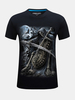 Fashion 3D Printing Cotton Short Sleeve O-neck Casual T-shirt for Men