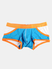 Fashion Casual Cotton Breathable Stitching U Convex Pouch Boxers for Men