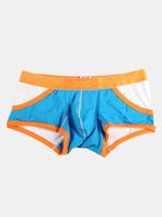 Fashion Casual Cotton Breathable Stitching U Convex Pouch Boxers for Men