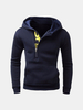 Fashion Casual Sports Hooded Sweatshirt Size Zipper Hoodie For Men