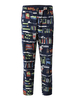 Fashion Colorful Printing Elastic Waist Pants For Women