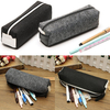 Fashion Felt Pencil Case Travel Portable Cosmetic Bag Stationery School Office