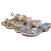 Fashion Rhinestone Bling Sexy Wedge Heel Sandals
