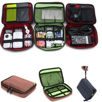 Fashion Travel Organizer Storage Bag Collection Case Pouch Digital Gadget Cable