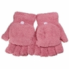 Fashion Winter Laptop Fingerless Turnover Gloves Heating Warm Hot Hand Wrist Mittens