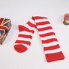 Fashion Women Girl Striped Cotton Thigh High Stocking Over Knee Socks For Dating Cosplay