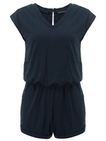 Fashion Women Short Sleeve V-Neck Slim Jumpsuit Romper Playsuit