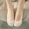 Fashion Women Summer Lace Invisible Socks Elastic Breathable Liner Shallow Low Cut Socks