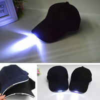 Fashional LED Glowing Hat Cap Sport Baseball Camping Dance Party Glowing Hat