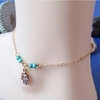 Fatima Beads Hamsa Hand Foot Chain Anklet Bracelet