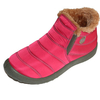 Faux Fur Lining Elastic Slip On Ankle Snow Boots