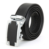 First Layer Cowhide Leather Adjustable Automatic Buckle Men