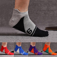 Five Toes Socks Fancies Elasticized Reinforced Deodorant Breathable Sports Casual Socks For Men
