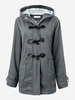 Fleece Horn Buttons Coat
