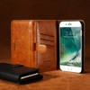 Floveme Magnetic Detachable Phone Case Vintage Leather Wallet Case For iPhone 7 Plus 5.5 Inch