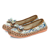 Flower Butterfly Knot Soft Elastic Breathable Flat Loafers