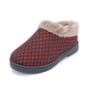 Flower Casual Fur Lining Warm Slip On Ankle Flat Boots