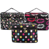 Flower Dot Travel Cosmetic Makeup Bag Toiletry Storage Case Container