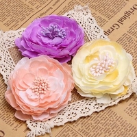Flower Hair Clips Bride Wedding Corsage Brooch Bridal Headpieces