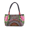 Flower Print Vintage Small Totes Women Handbag