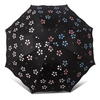 Flower Wet Color Changing Fold Rain Sun Umbrella Anti-UV Folding Portable Black