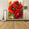 Flowers Paint By Number Kit DIY Acrylic Canvas Painting Wall Art Home Decor
