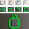 Fluorescent Glow Wall Switch Protective Case Glow In The Dark Home Decor