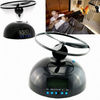 Flying Alarm Clock UFO Helicopter Snooze LCD Digital Alarm Clock
