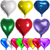 Foil Balloon Metallic Heart Shape Wedding Party Decor Supply
