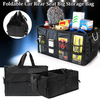 Foldable Car Auto Back Rear Trunk Seat Big Storage Bag Pocket Cage Organizer