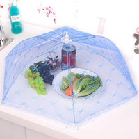 Foldable Insect Proof Round Food Net Cover Kitchen Helper Dust Cover