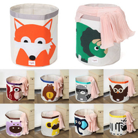 Foldable Laundry Basket Storage Moving Boxes Sorter Washing Clothes Toys Storage Containers