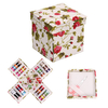 Foldable Sewing Kit Thread Threader Needle Storage Box Tape Measure Scissor Bag