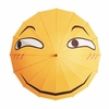 Folding Umbrella Funny Expression Emoji Face Long Umbrella Sunny Rainy Rain Gear