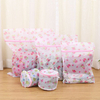 Fresh Printing Flower Washing Bags Thickened Polyester Mesh Bag Small Objects Laundry Bag