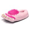 Fur Big Foot Toe Shaped Slip On Covering Flat Home Cute Slippers