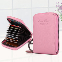 Genuine Leather 6 Colors 11 Card Slots Purse For Women