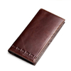 Genuine Leather Bifold Wallet 11 Card Slots Casual Vintage Card Pack Purse For Men