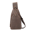 Genuine Leather Business Chest Bag Vintage Casual Crossbody Bag Sling Bag For Men