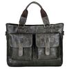 Genuine Leather Business Handbag Big Capacity Dual-use Crossbody Bag For Men
