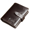 Genuine Leather Card Holder Vintage 7 Card Slots Wallet Coin Bag For Men