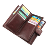 Genuine Leather Casual 24/36 Card Slots Walllet For Men